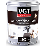 Краска VGT PREMIUM для потолков и стен IQ 103 - 0
